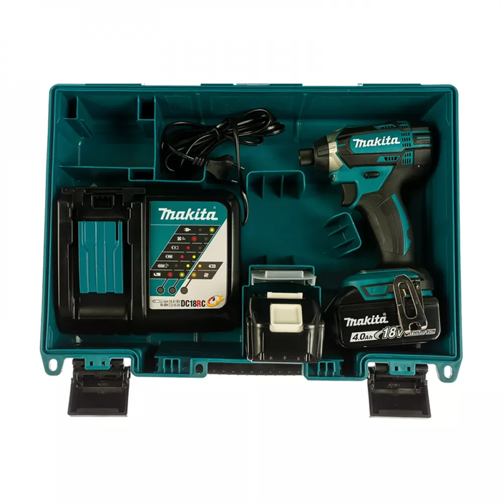 Makita DTD152RME аккумуляторный ударный шуруповерт (2 x 4 Ач, З/У)