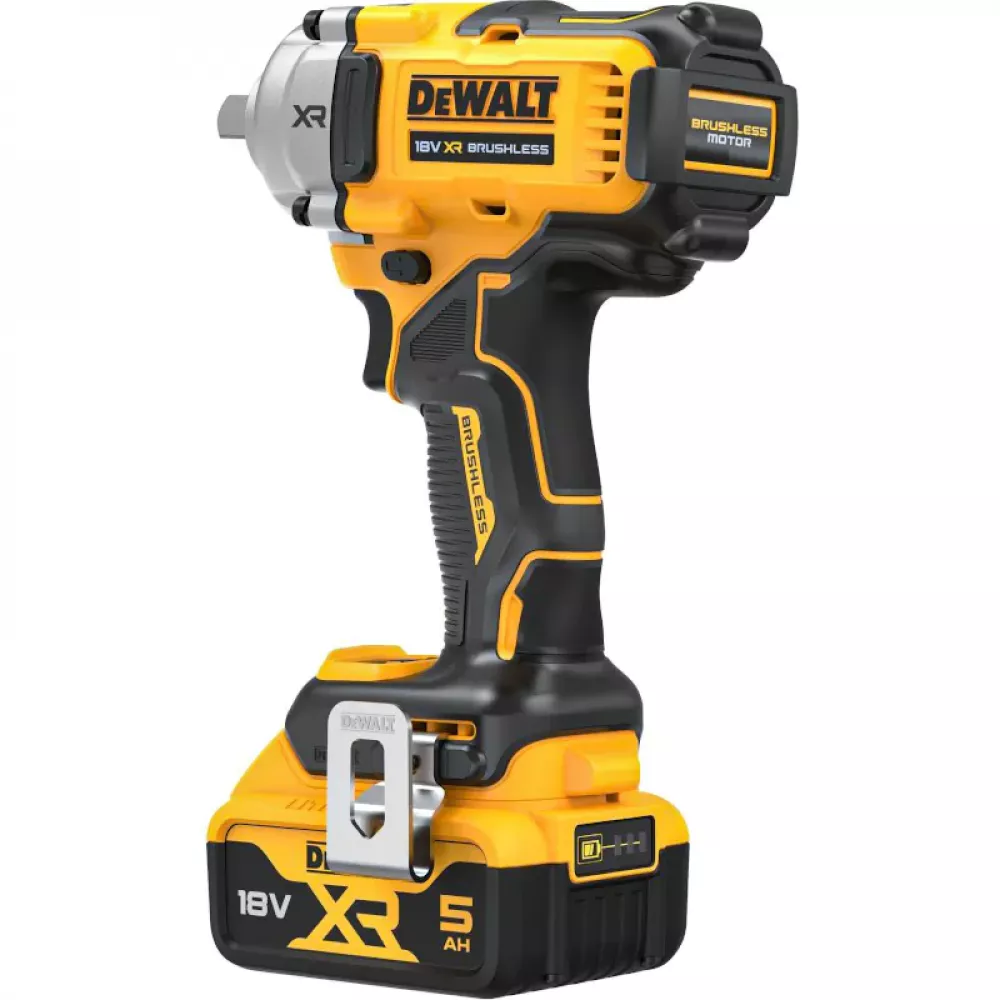 DeWalt DCF892P2T-QW аккумуляторный импульсный гайковёрт (2 x 5 Ач, ЗУ)
