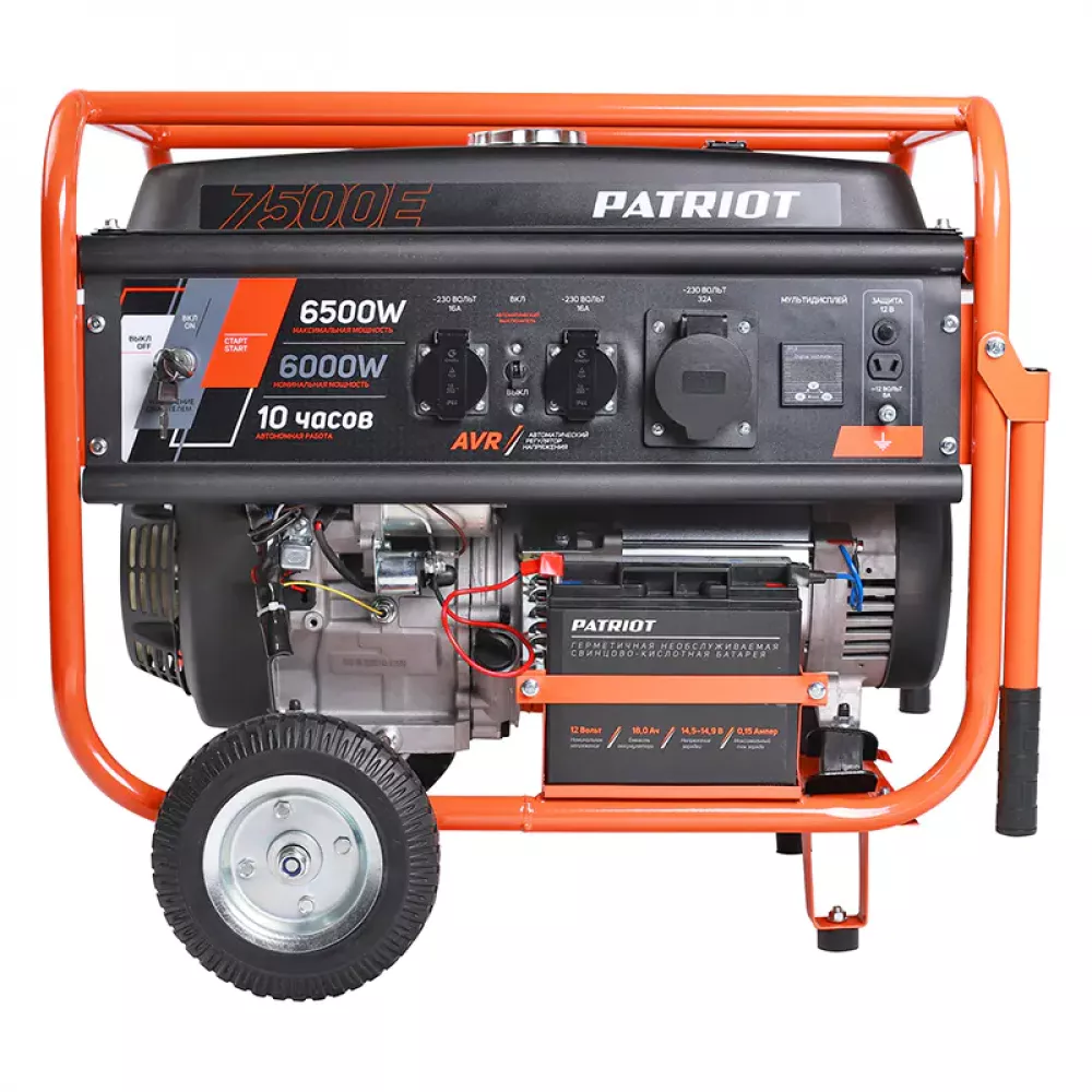 PATRIOT GRS 7500E генератор бензиновый 476102288