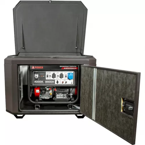 A-iPower A9000EAX бензиновый генератор в кожухе 1200 RAL 8019 УТ-11182380