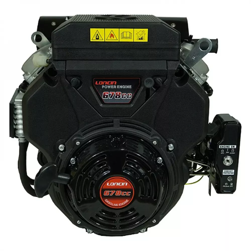 Loncin LC2V78FD-2 (H type) D25 20А двигатель с ручным/электрозапуском 00-00004027