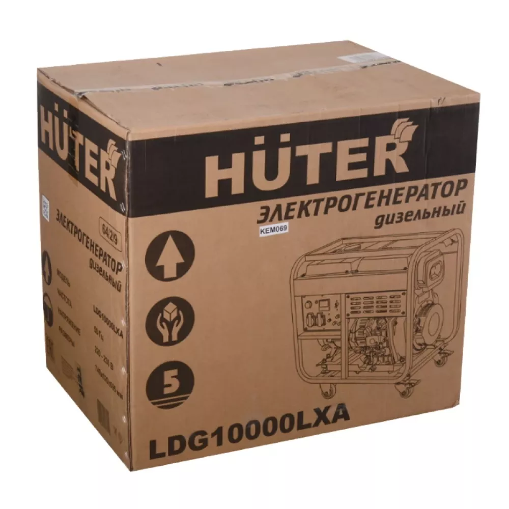HUTER LDG 10000LXA электрогенератор дизельный 64/2/9
