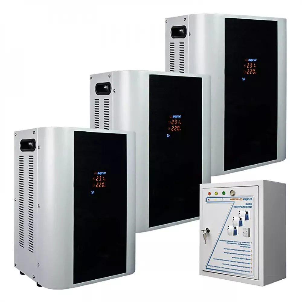 ЭНЕРГИЯ Hybrid СНВТ 24000 трехфазный стабилизатор напряжения Е0101-0402