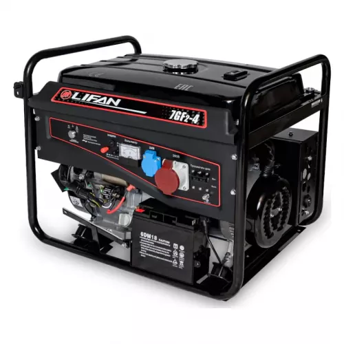 Lifan 7 GF2-4 (LF7500E3) бензиновый генератор 00-00000504