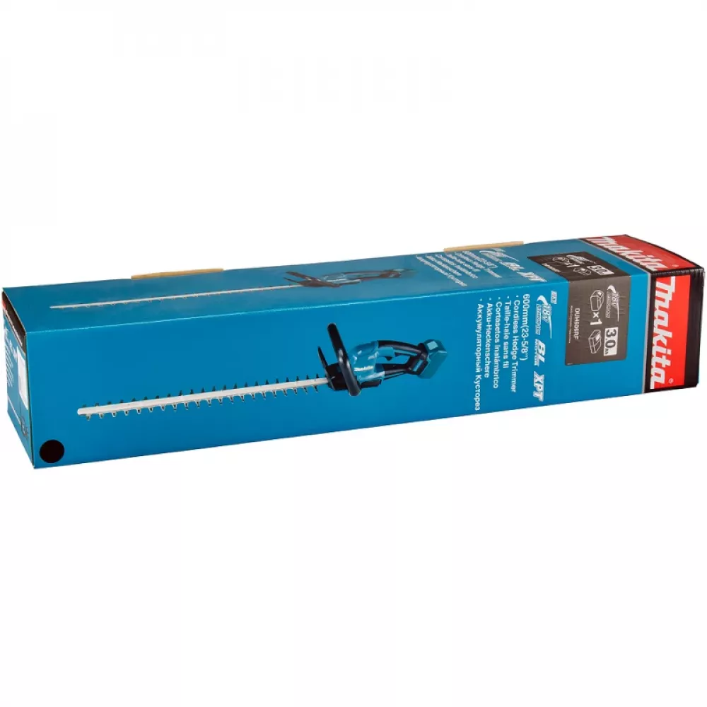 Makita DUH606RF кусторез аккумуляторный (1 x 3 Ач, З/У)
