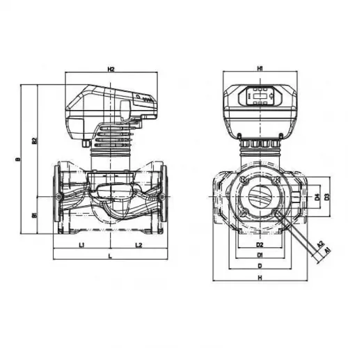 Насос циркуляционный промышленный DAB EVOPLUS B 80/340.65 M, 60150979