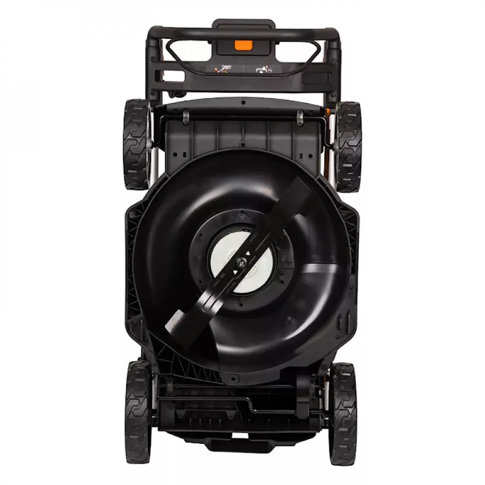 WORX WG748E газонокосилка аккумуляторная (2 x 4 Ач, ЗУ)