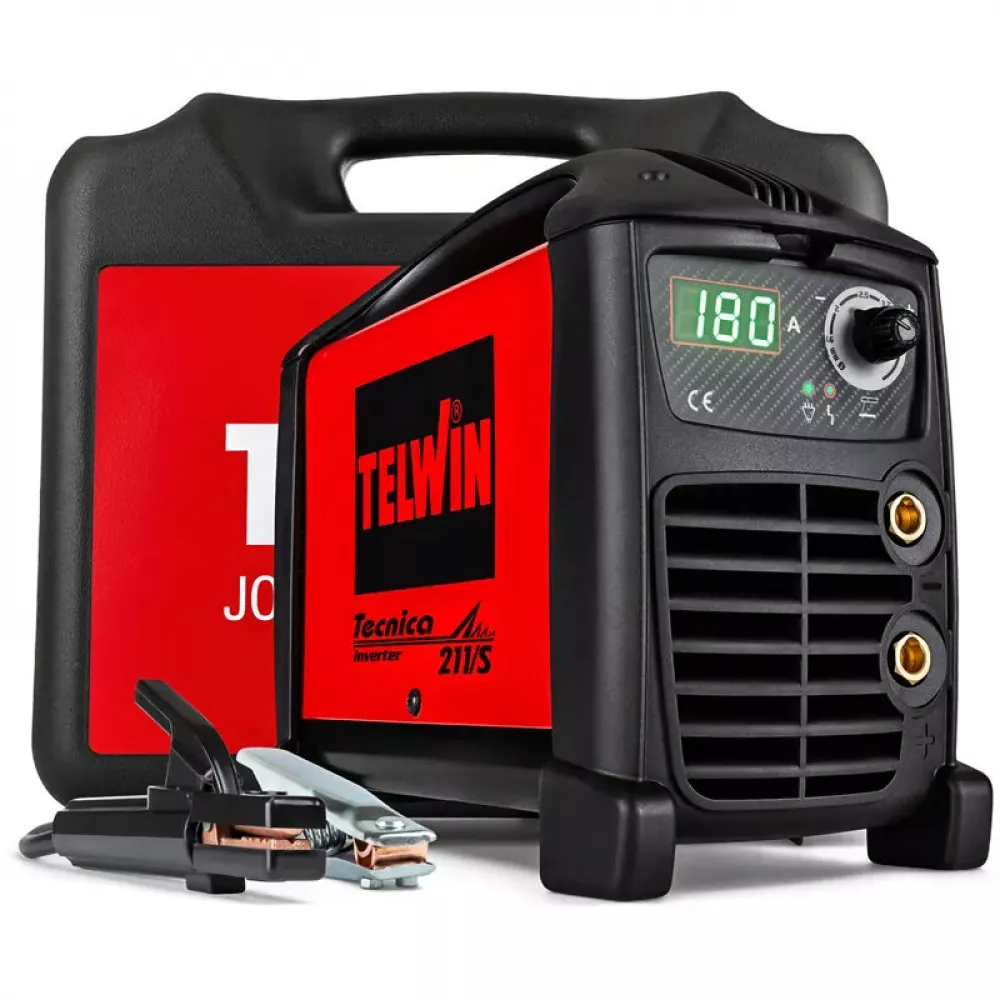 Telwin TECNICA 211S ACX сварочный инвертор в защитном кейсе 816236
