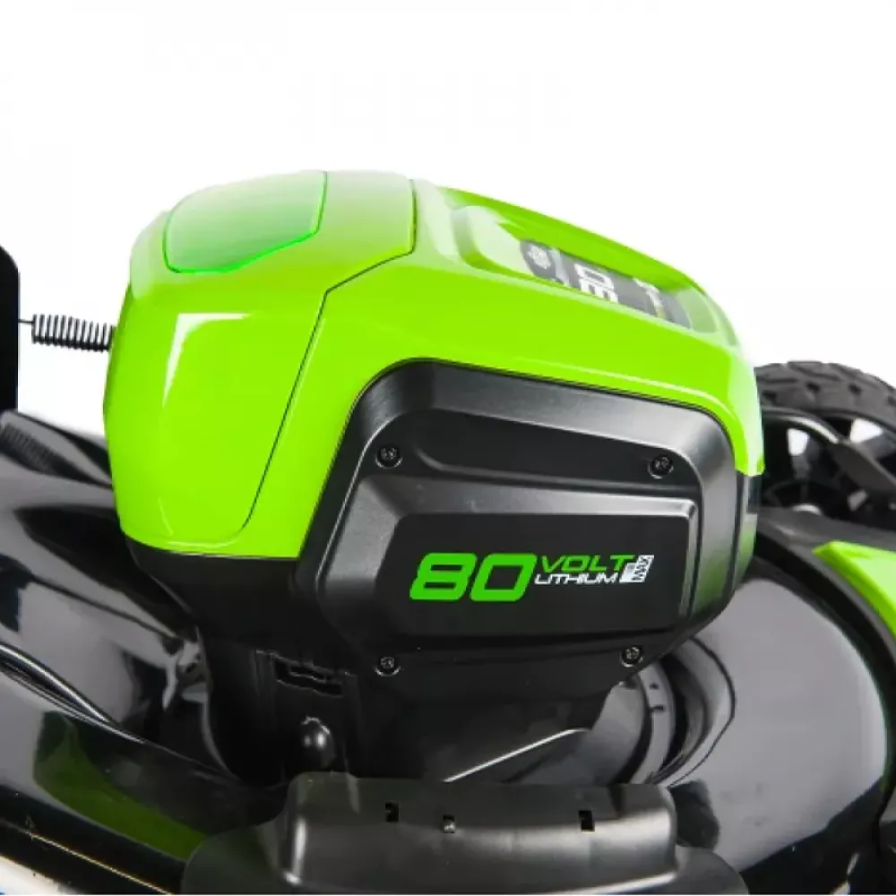 Greenworks GD80LM46K4 80V аккумуляторная газонокосилка (1 x 4 Ач, ЗУ) 2500907UB