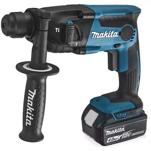 Makita DHR165RME аккумуляторный перфоратор (2 x 4 Ач, ЗУ)