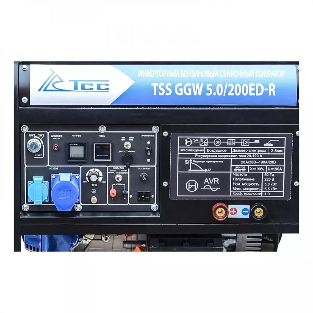 ТСС GGW 5.0/200ED-R бензиновый сварочный генератор 022957