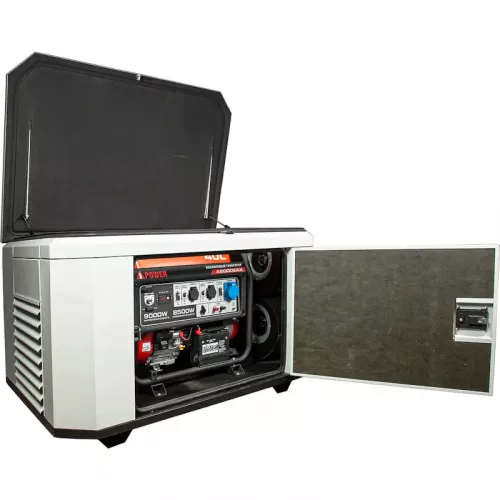 A-iPower A9000EAX бензиновый генератор в кожухе 1400SS RAL 7035 УТ-11182382