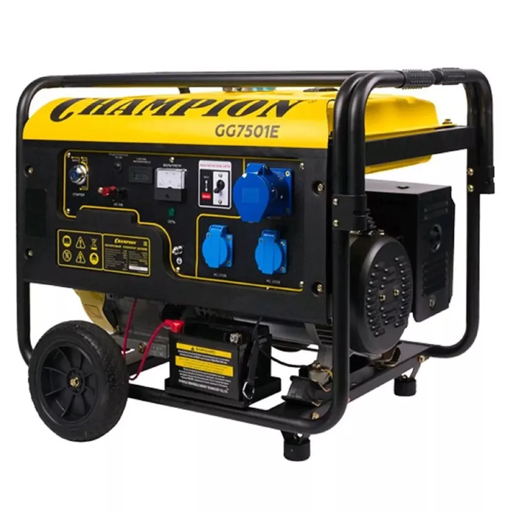 CHAMPION GG7501E бензиновый генератор