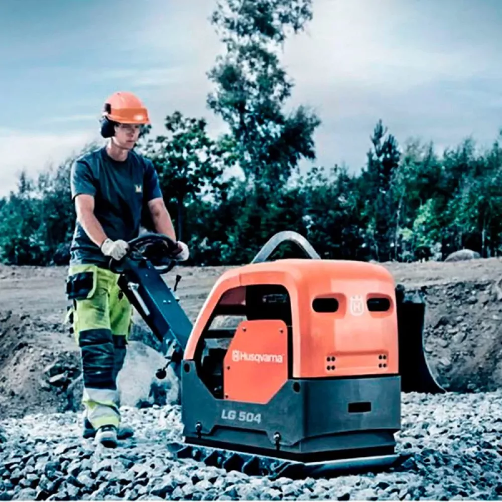 Виброплита Husqvarna LG 504, Hatz 1D81Z, 9678555-07