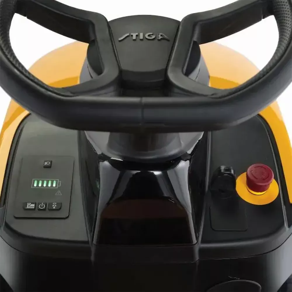 Stiga Tornado 398e садовый трактор-газонокосилка аккумуляторный (1 x 30 Aч, ЗУ) 2T0660481/ST2