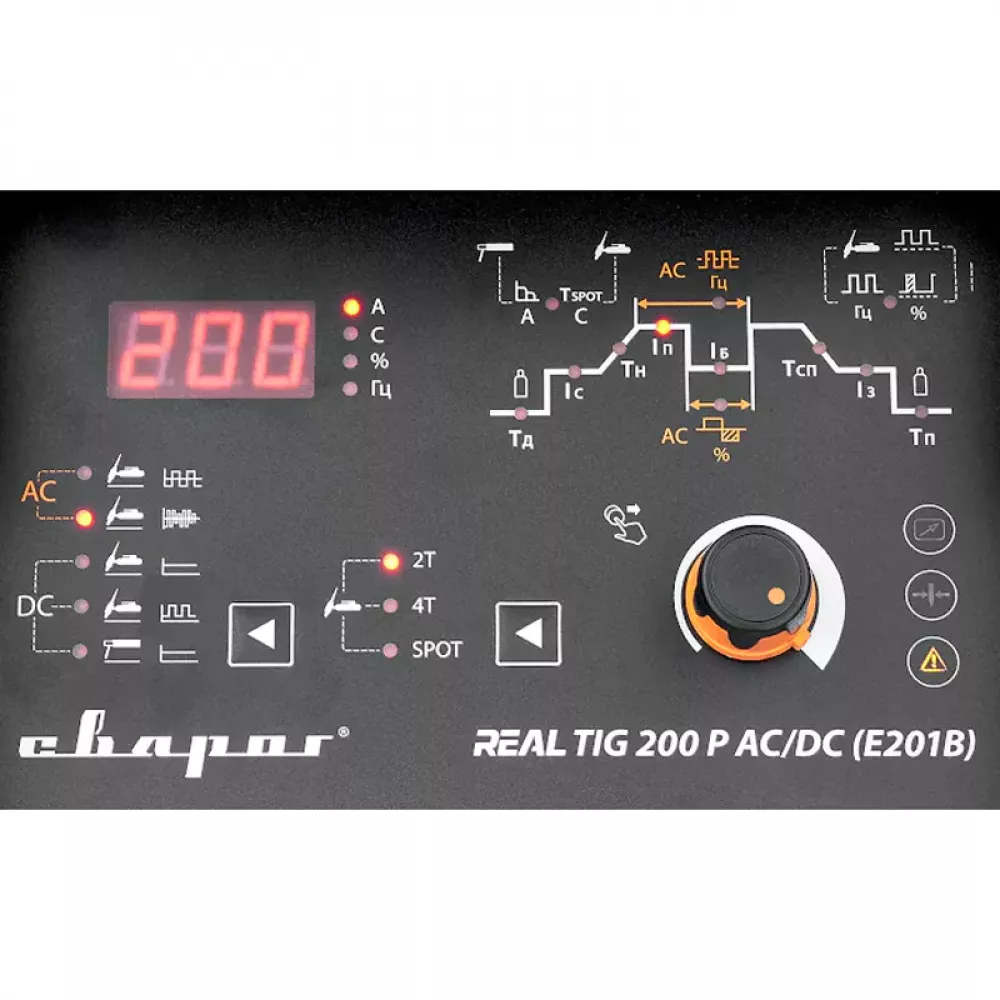 Сварог REAL TIG 200 P AC/DC E201B Black аппарат аргонодуговой сварки с набором MUTANT 00000099292
