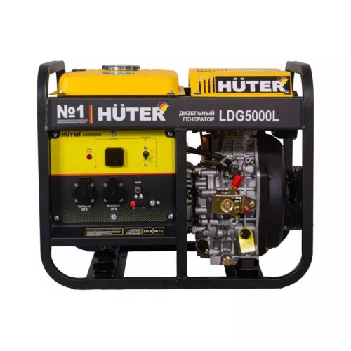 HUTER LDG 5000L электрогенератор дизельный 64/2/11
