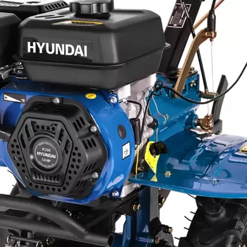 Бензиновый мотоблок Hyundai T 1300 с комплектом колес