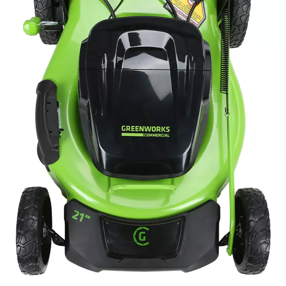 Greenworks GC82LM51SP2K2 аккумуляторная газонокосилка самоходная (1 x 5 А/ч, ЗУ) 2515907UB