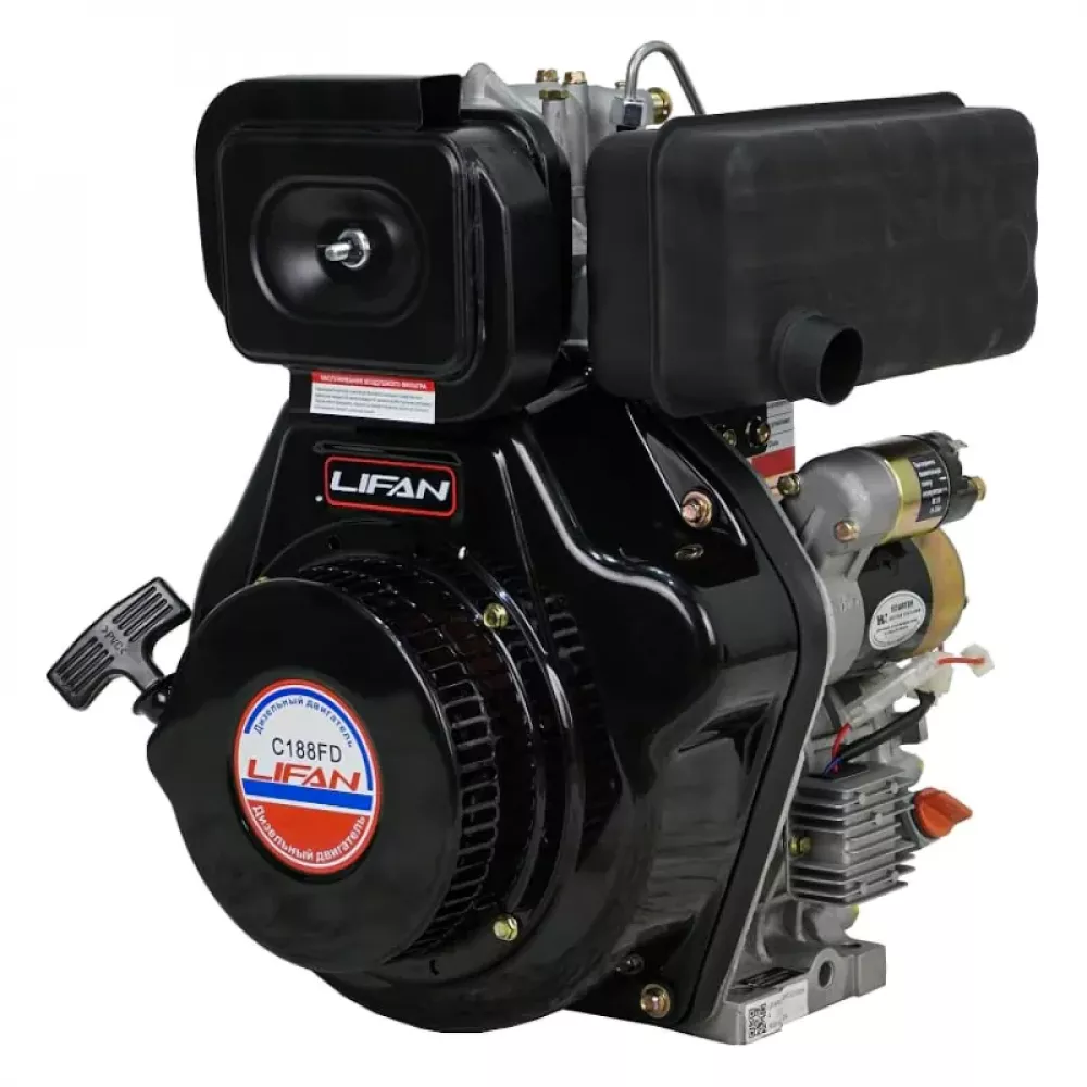 Lifan Diesel 188FD 6А двигатель дизельный конусный вал 00-00152514