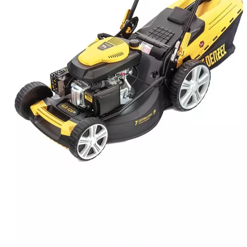 DENZEL GLD-520SP газонокосилка бензиновая 196 см3, ширина 52 см, привод, 7 уровней 58804