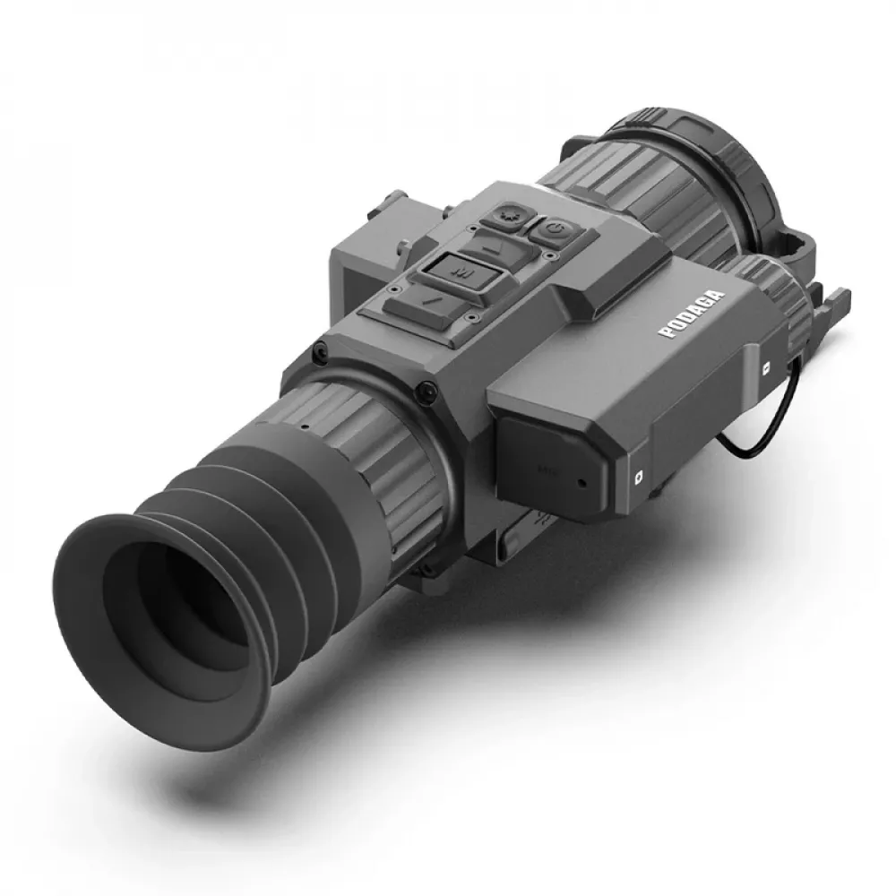 Тепловизионный прицел c баллистическим калькулятором и дальномером LZIRTEK Podaga 335L