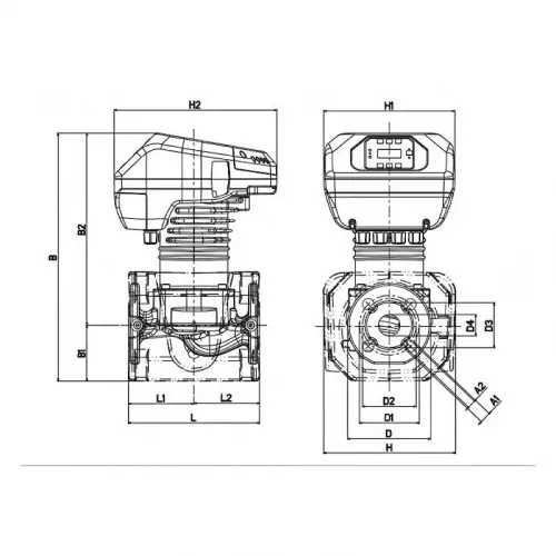 Насос циркуляционный промышленный DAB EVOPLUS B 120/250.40 M, 60150967