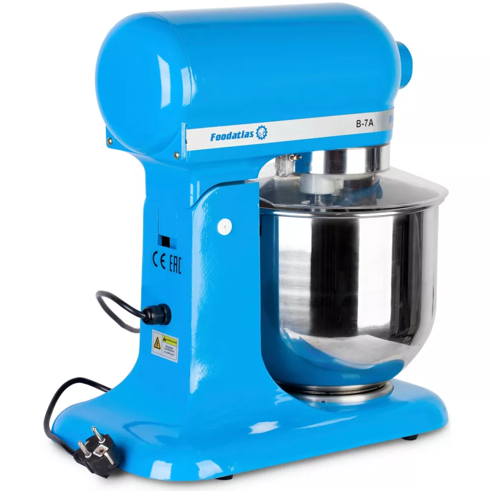 Планетарный миксер Foodatlas B-7A голубой