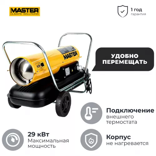 Тепловая пушка MASTER B 100 CED, 4010.813