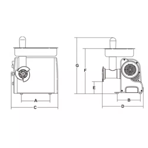 Мясорубка Sirman TC-8 Vegas