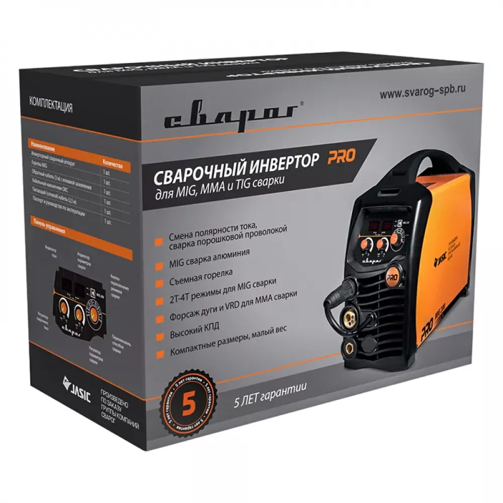 Сварог PRO MIG 200 SYNERGY N229 сварочный инвертор 00000091097