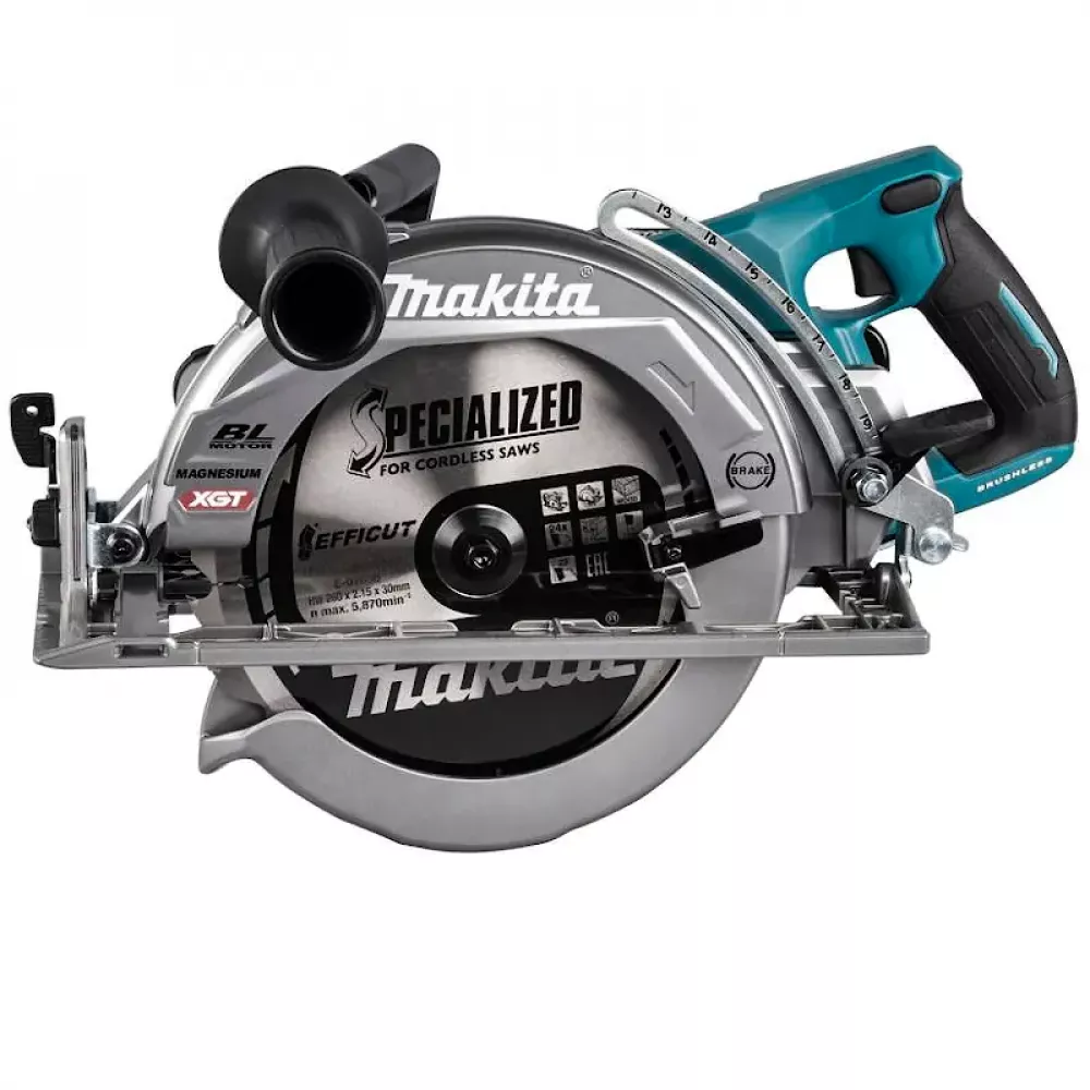 Makita RS002GZ аккумуляторная дисковая пила (без АКБ и ЗУ)