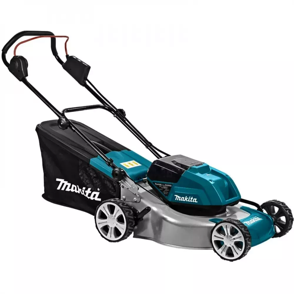Makita DLM460PT2 газонокосилка аккумуляторная (2 х 5.0 Ач, ЗУ)