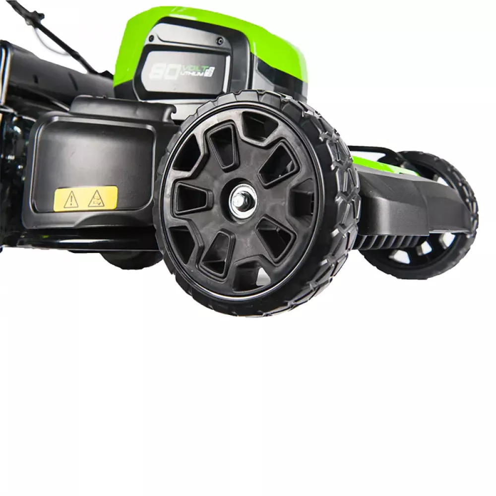 Greenworks GD80LM46SPK4 80V аккумуляторная газонокосилка самоходная (1 x 4 Ач, ЗУ) 2501007UB