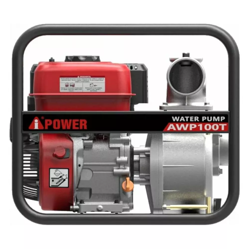 A-iPower AWP100T для грязной воды мотопомпа бензиновая 30241