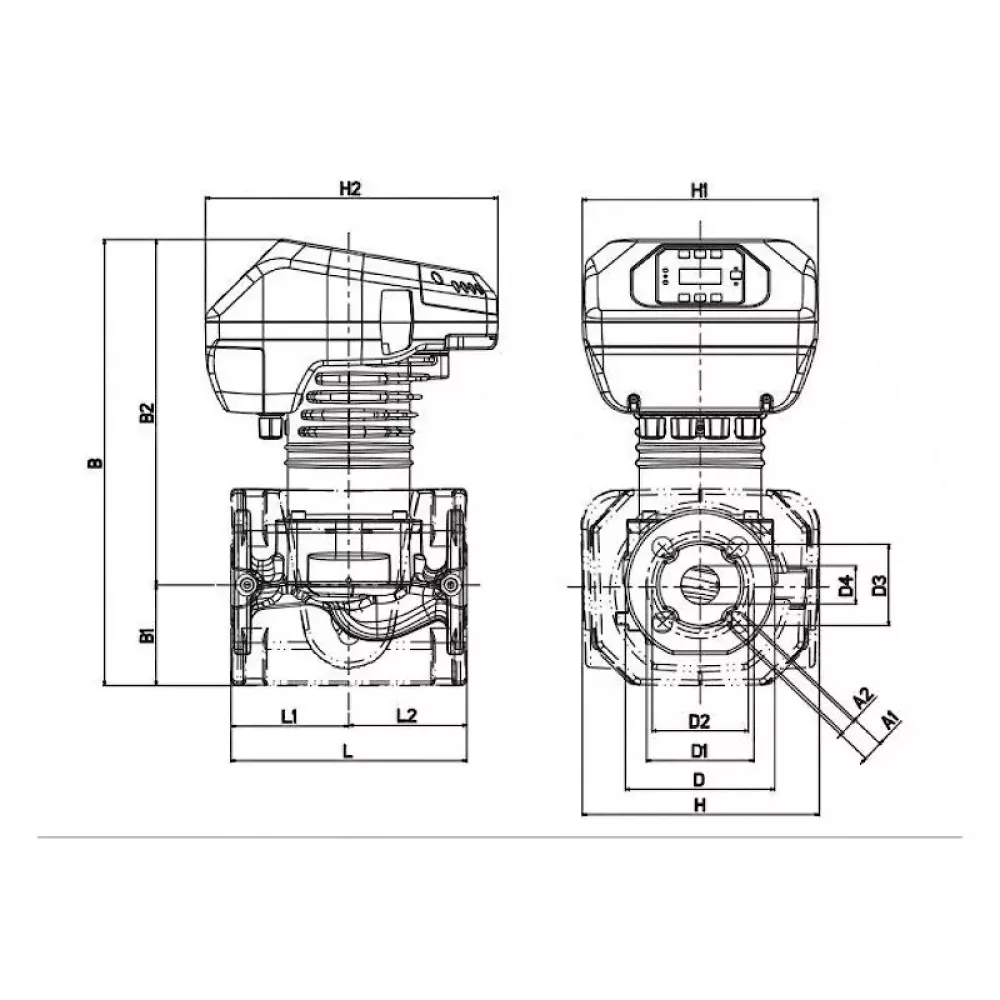 Насос циркуляционный промышленный DAB EVOPLUS B 60/220.40 M, 60150964
