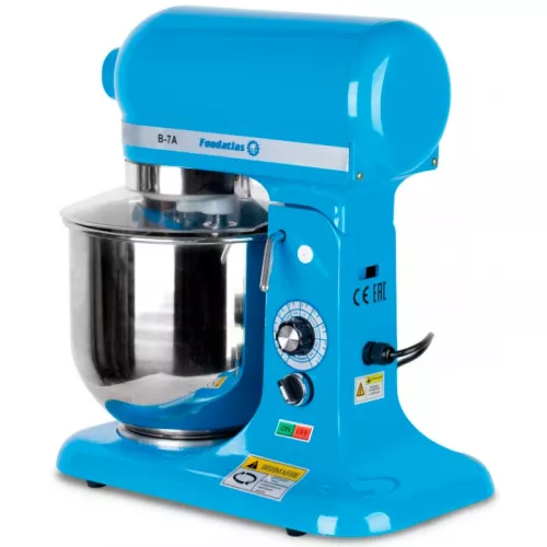 Планетарный миксер Foodatlas B-7A голубой