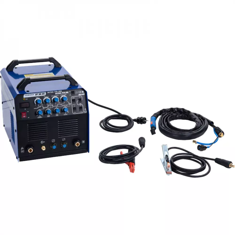 AuroraPRO INTER TIG 200 AC/DC PULSE MOSFET аппарат аргонодуговой сварки с сертификатом НАКС, 7316949