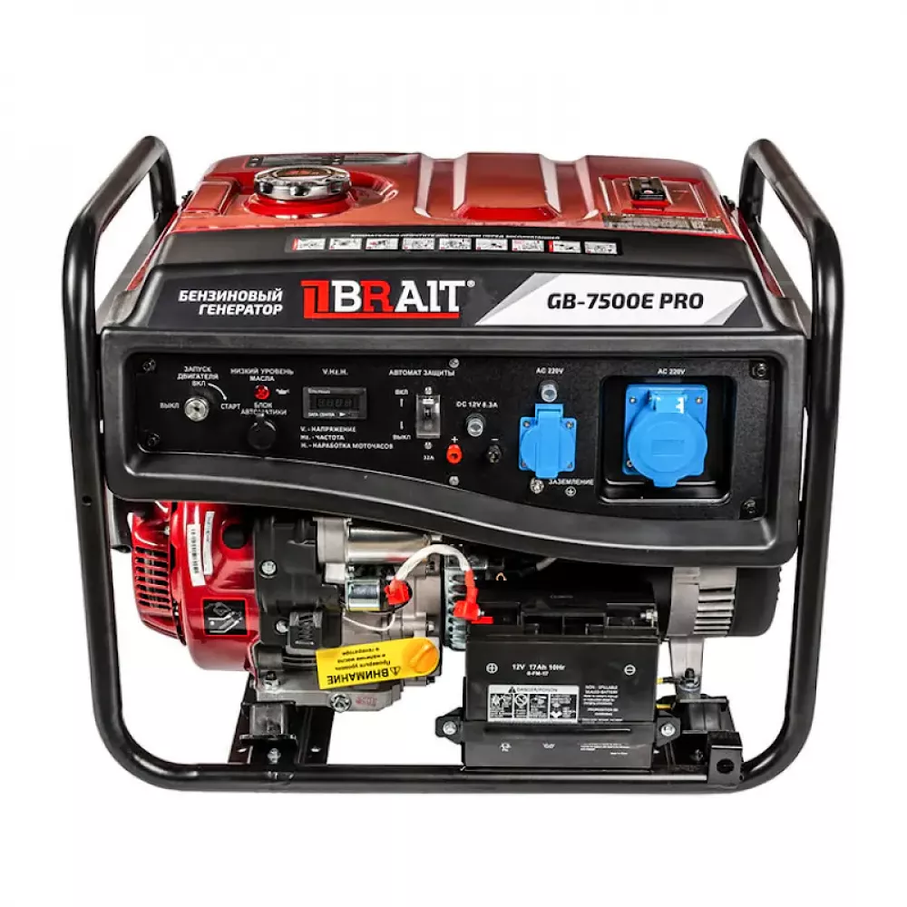 BRAIT GB-7500E PRO генератор бензиновый 02.01.035.035