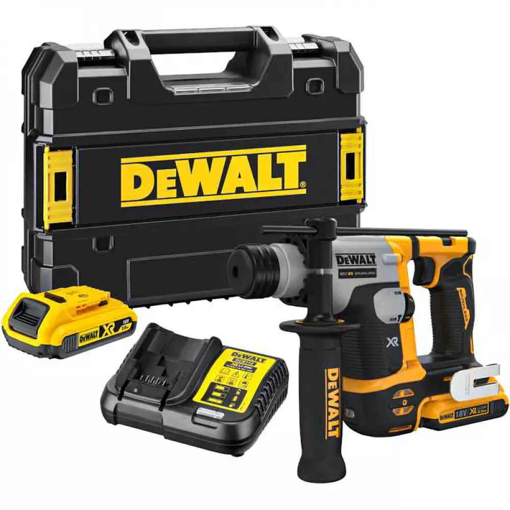 DeWalt DCH172D2-QW аккумуляторный перфоратор (2 x 2 Ач, ЗУ)