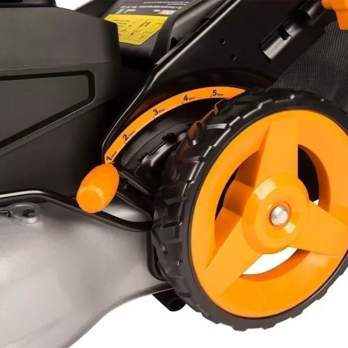 WORX WG751E аккумуляторная газонокосилка (2 x 4 Ач, ЗУ)