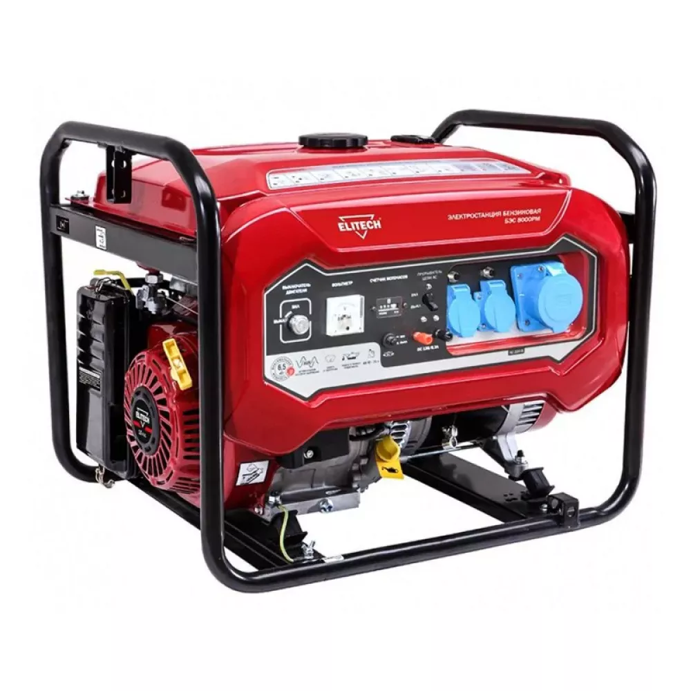 ELITECH БЭС 8000РМ бензиновый генератор