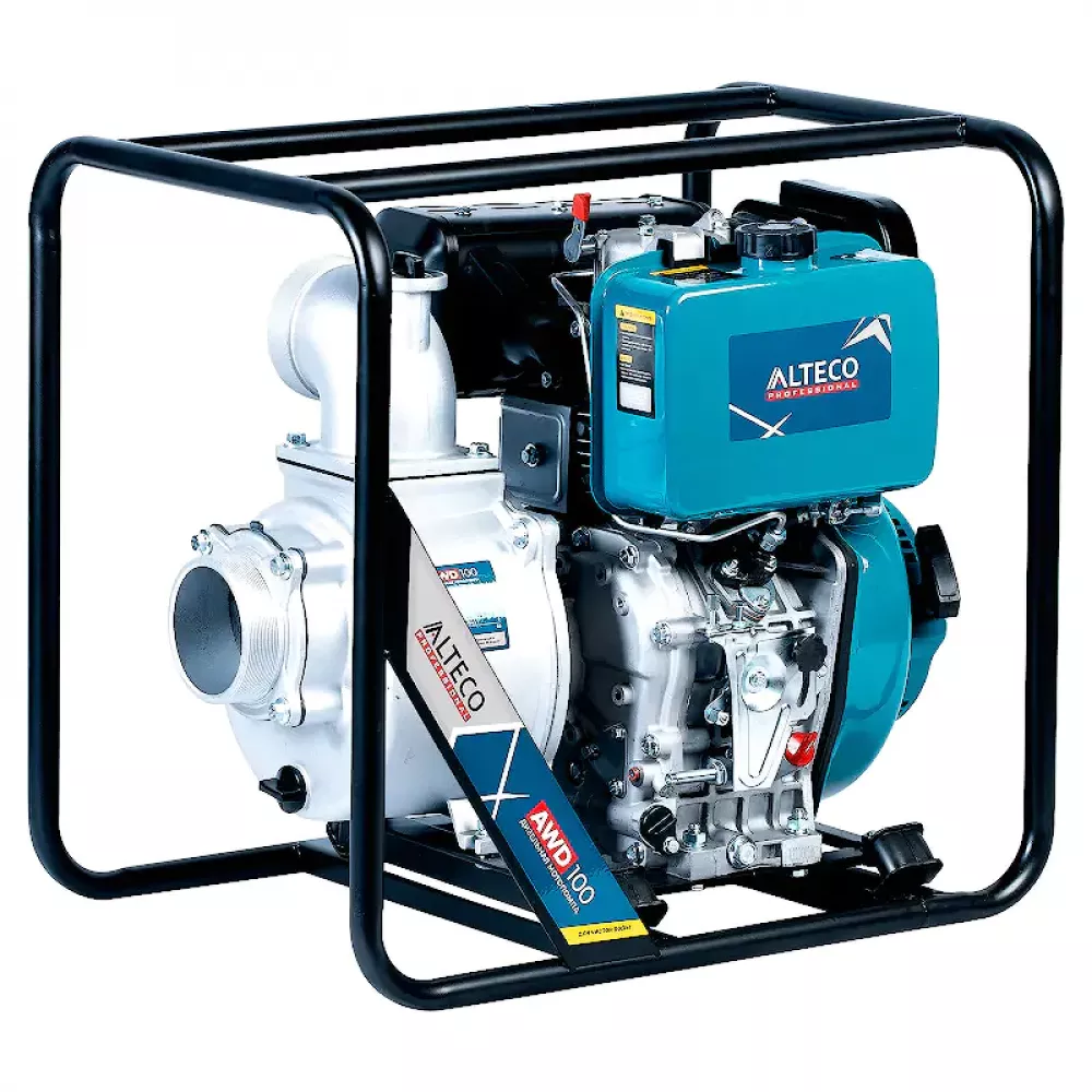 ALTECO AWD100 Professional мотопомпа дизельная 44242