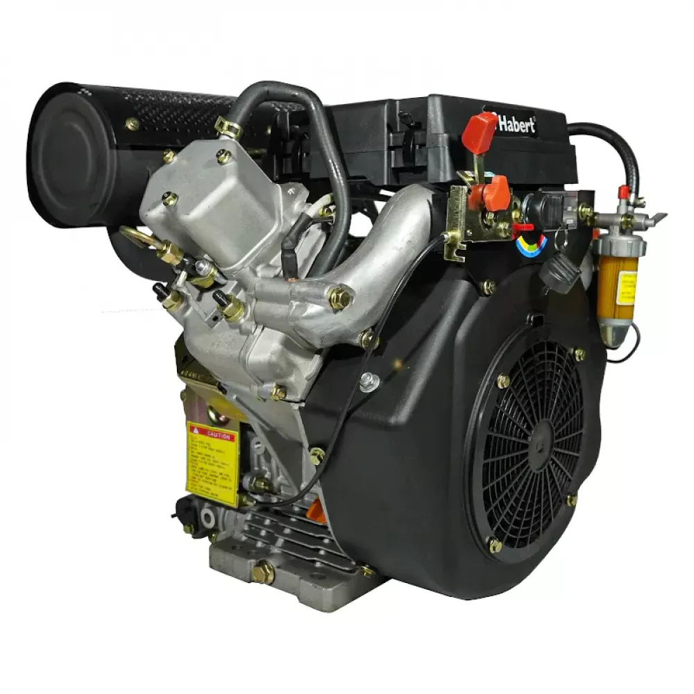 Habert HD2V910 двигатель дизельный D25.4 мм, 20А, 00-00062456