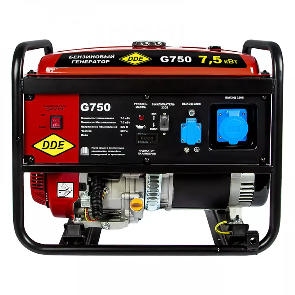 DDE G750 бензиновый генератор 917-453