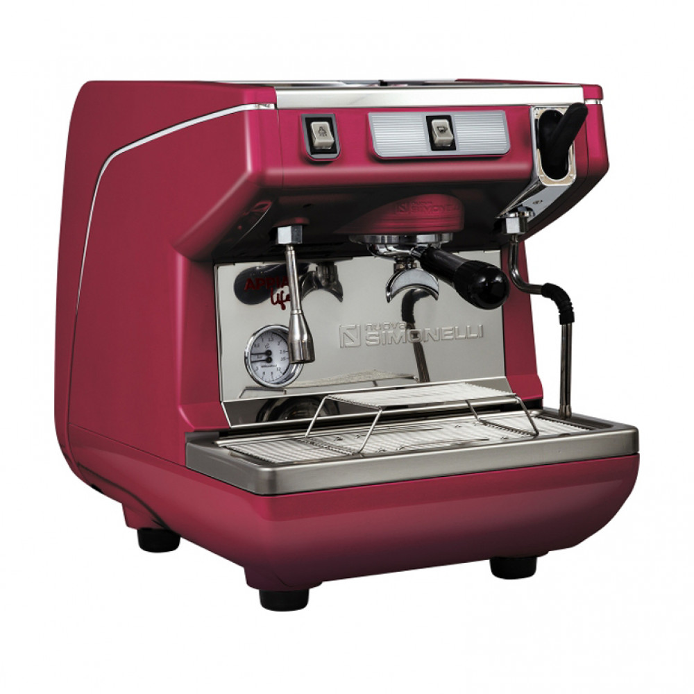Кофемашина Nuova Simonelli Appia Life 1Gr S 220V white, black, red+high groups
