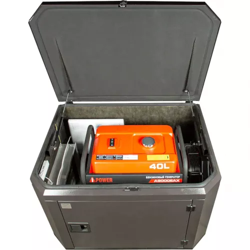 A-iPower A9000EAX бензиновый генератор в кожухе 1200 RAL 8019 УТ-11182380