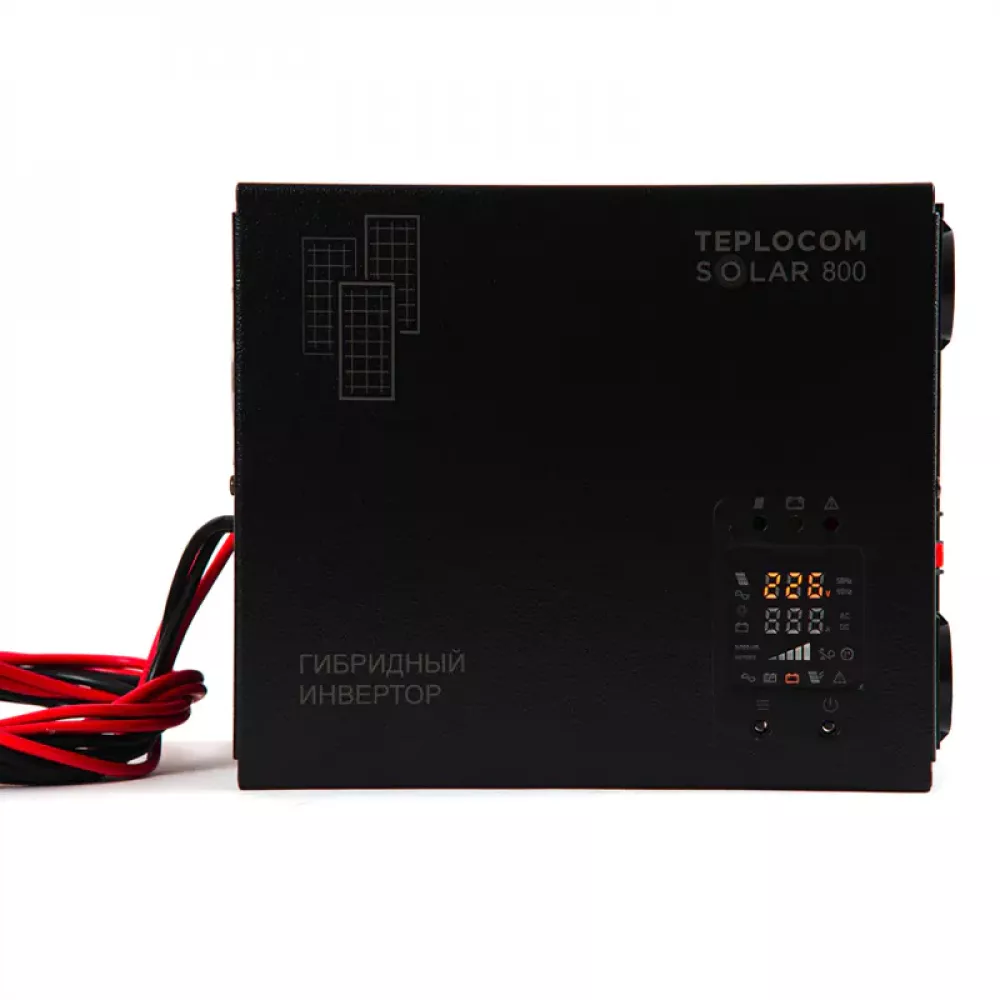 TEPLOCOM Solar 800, 200Ач источник бесперебойного питания и акб, 12380
