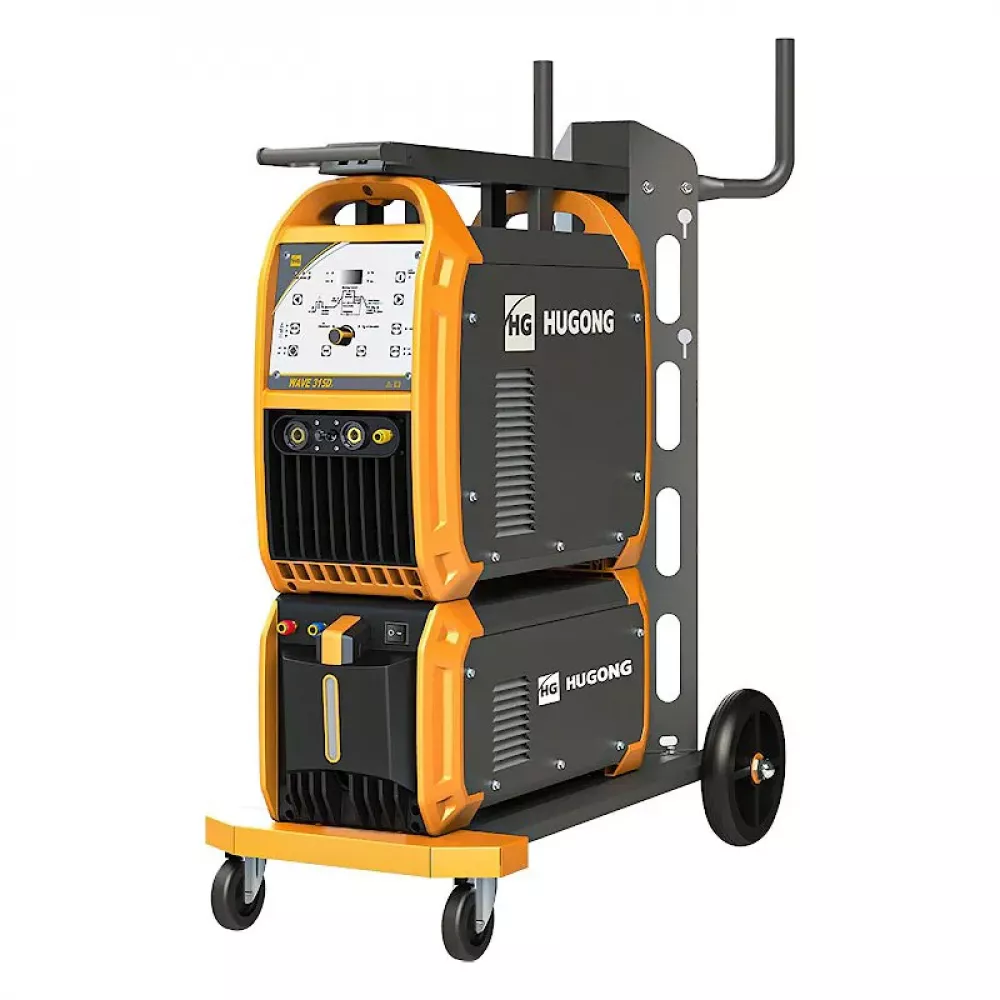 Hugong WAVE 315D III AC/DC сварочный инвертор TIG с БО и тележкой 029641