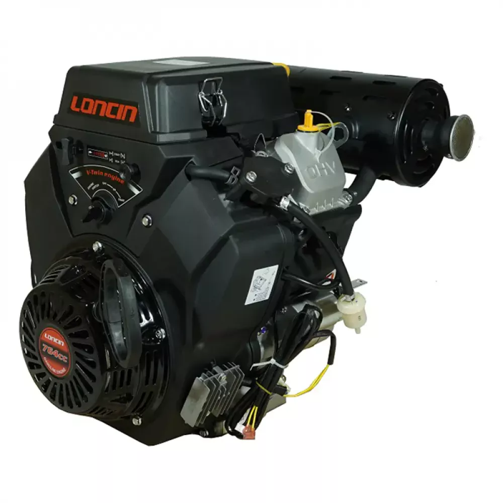 Loncin LC2V80FD (A type) D25.4 20А двигатель 00-00154217